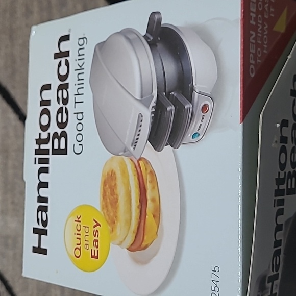 HAMILTON BEACH ALL-IN-ONE BREAKFAST SANDWICH MAKER - Picture 2 of 8